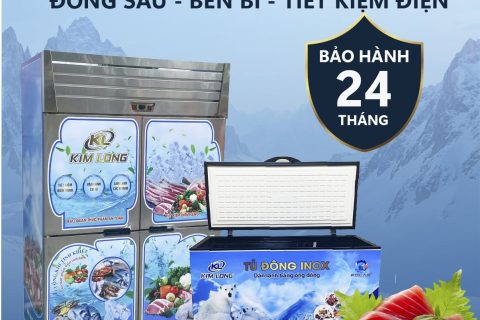 Tủ đông Kim Long – Giải pháp bảo quản thực phẩm hiệu quả, tiết kiệm điện – tối ưu chi phí